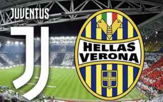 Serie A: juventus-verona  formazioni ufficiali