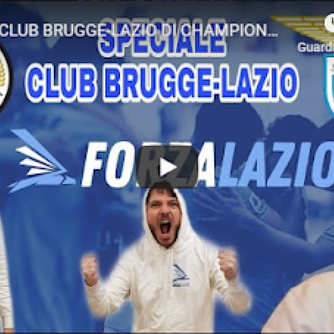 lazio live champions video calcio