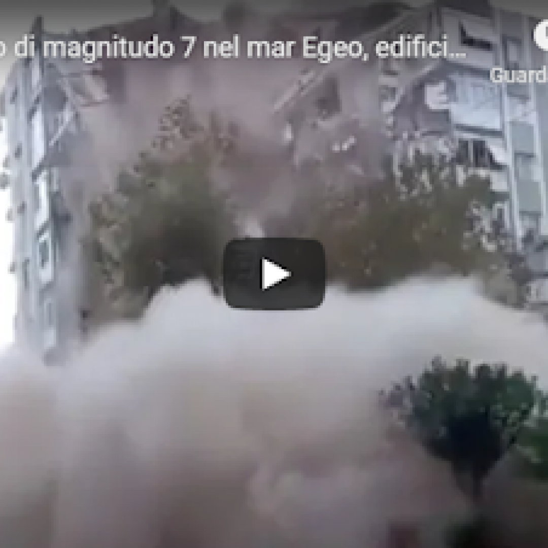 turchia video shock terremoto mondo