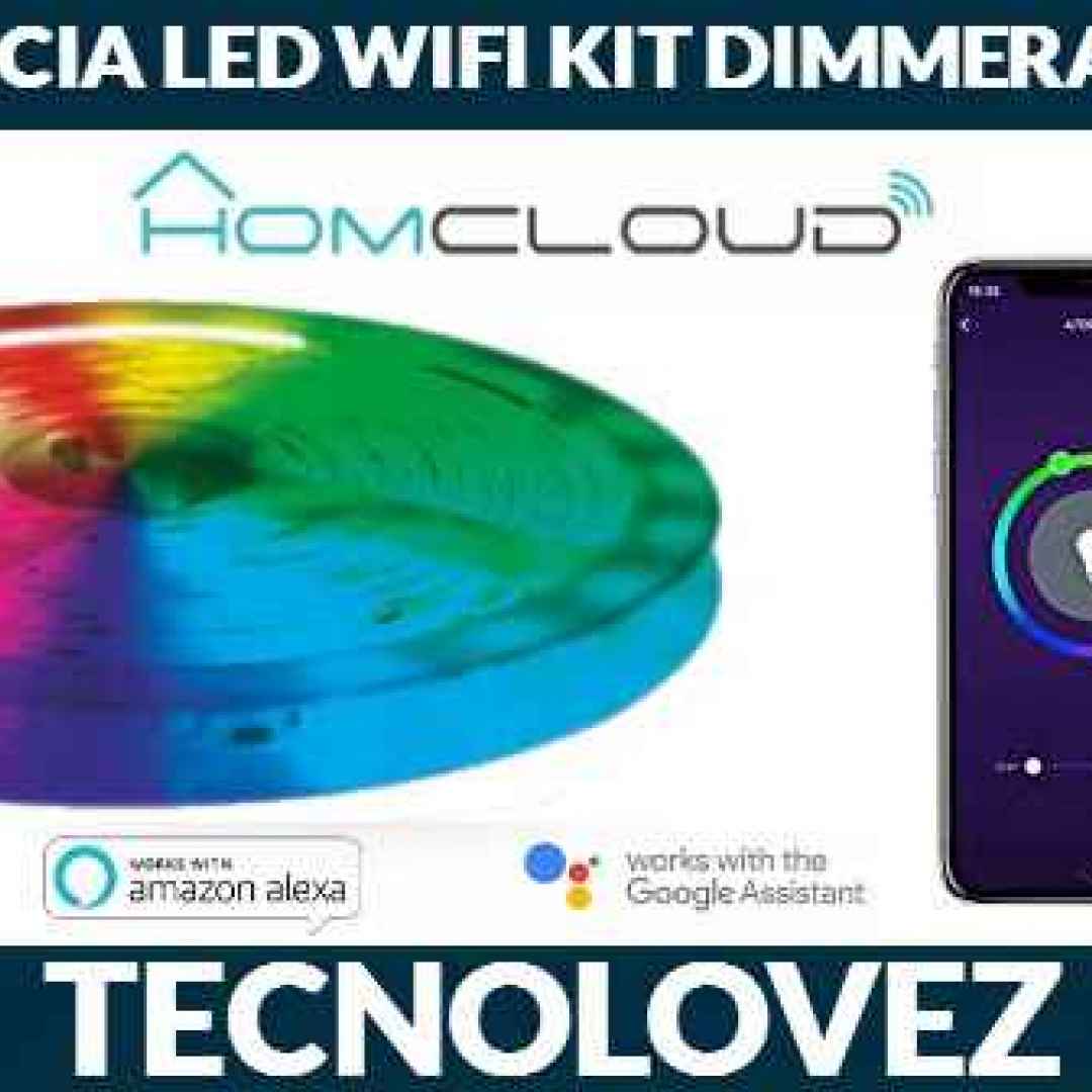 homcloud striscia led wi-fi kit