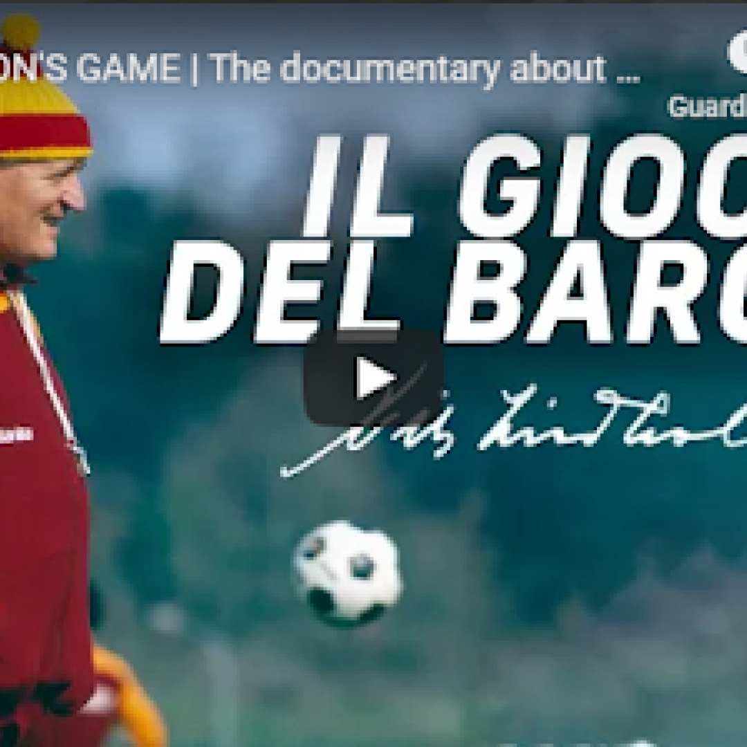 roma video calcio barone storia
