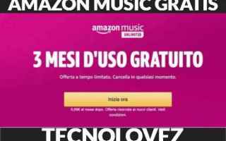Amazon: amazon music unlimited gratis