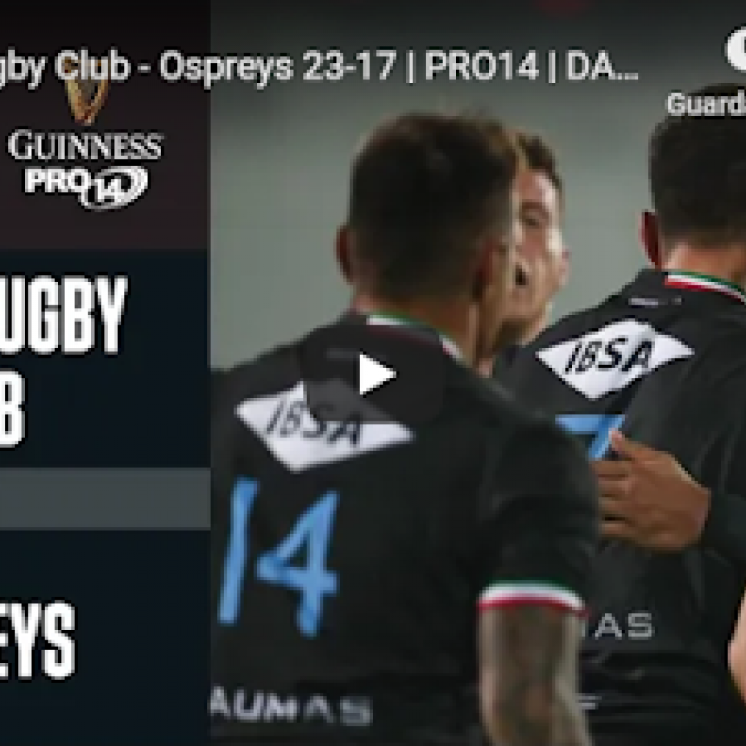 Zebre Rugby Club-Ospreys 23-17 | PRO14 | Highlights - VIDEO