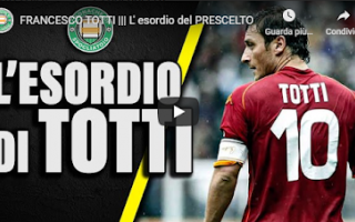 Serie A: roma video storia totti calcio