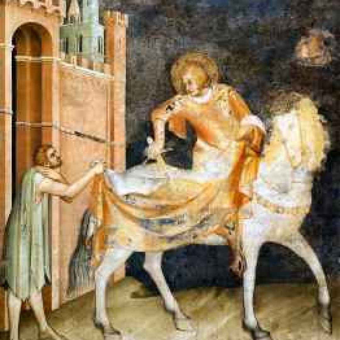 affreschi  arte  simone martini  assisi