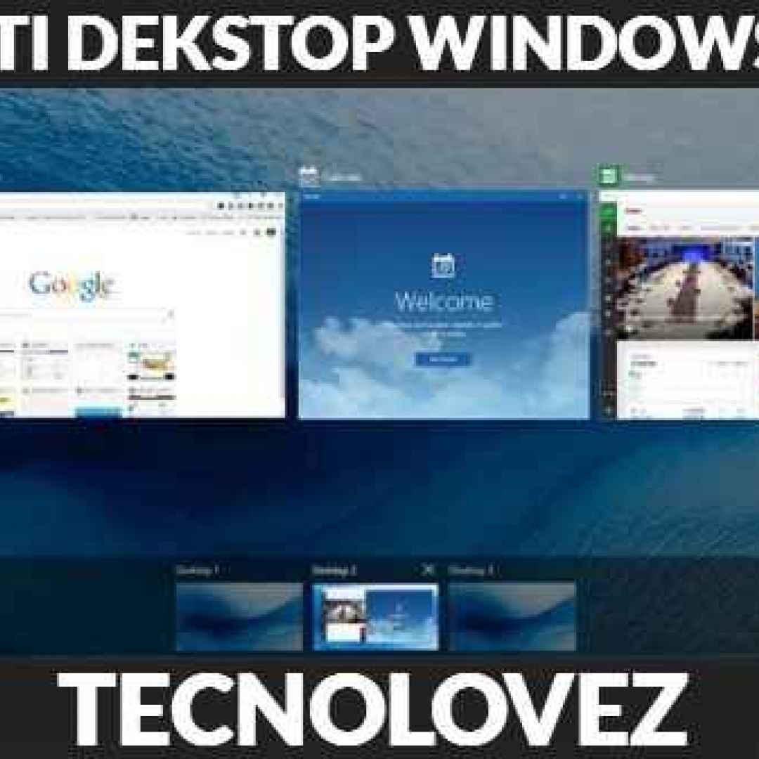windows 10  desktop multipli