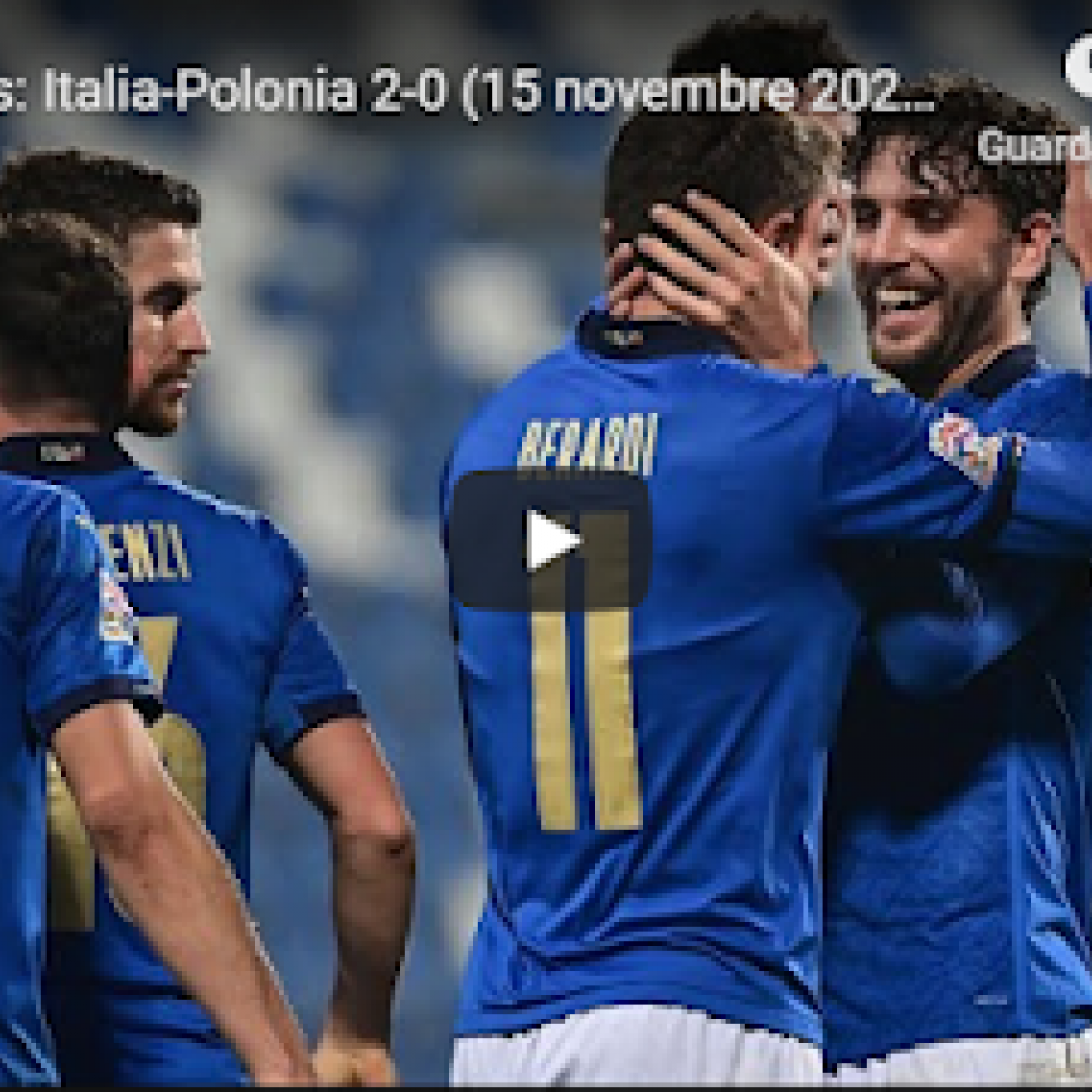 reggio emilia italia polonia video gol