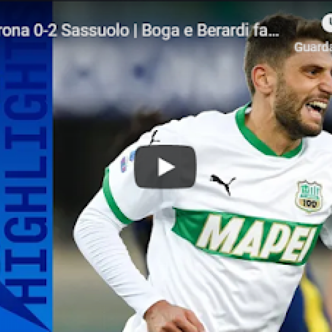Verona-Sassuolo 0-2 | Gol e Highlights | Giornata 8 | Serie A TIM 2020/21 - VIDEO UFFICIALE SERIE A