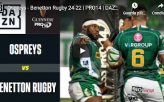 Rugby: treviso benetton video rugby highlights