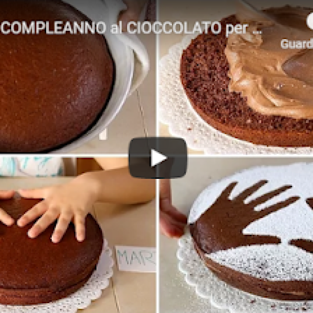 Torta Di Compleanno Al Cioccolato Per Bambini Ricetta Facile Fatto In Casa Da Benedetta Video Ricetta
