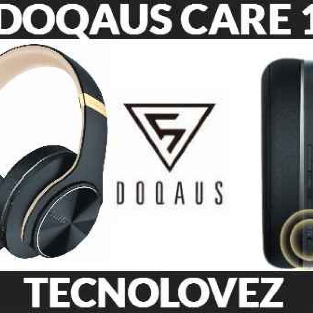 doqaus care 1 cuffie bluetooth over ear