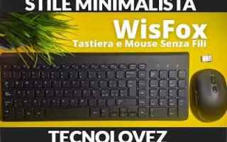 Computer: wisfox  tastiera  mouse senza fili