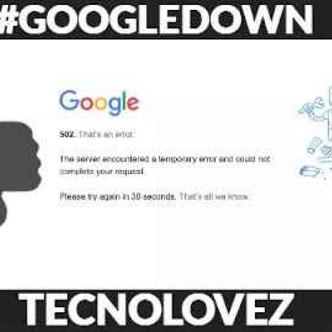 google google down google blackout