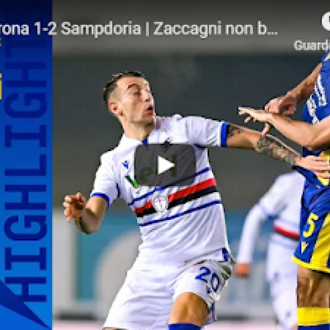 Verona-Sampdoria 1-2 | Gol e Highlights | Giornata 12 | Serie A TIM 2020/21 - VIDEO UFFICIALE SERIE A