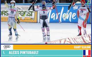 Sport Invernali: SCI: PINTURAULT VINCE IL GIGANTE DELL