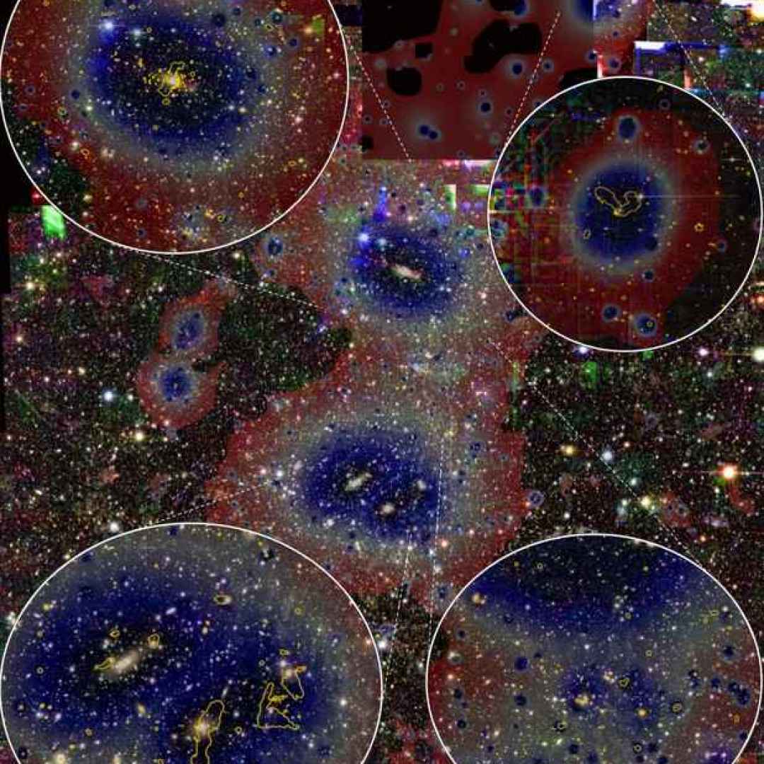 materia barionica  galassie