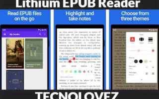 App: lithium epub reader app