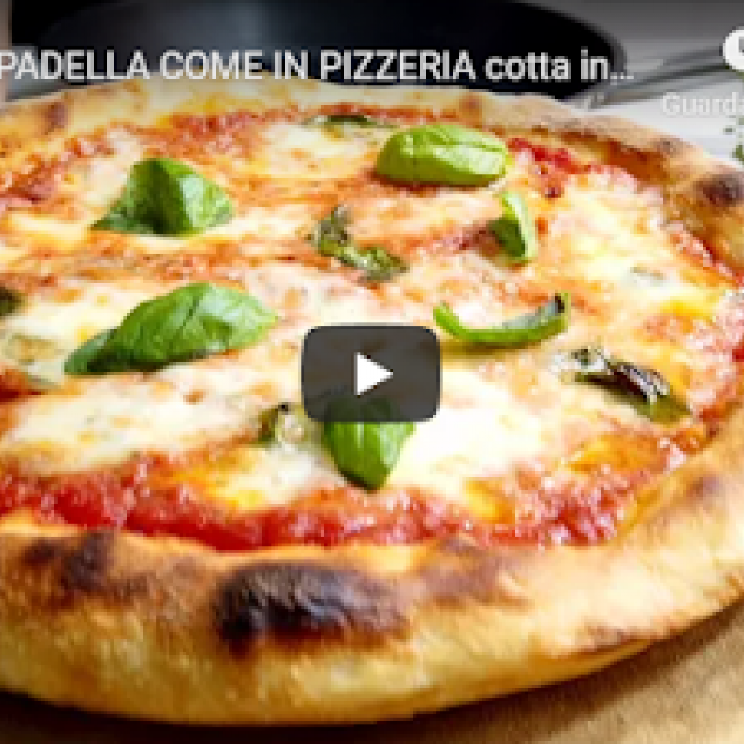 ricetta video cucina casa pizza pizzeria