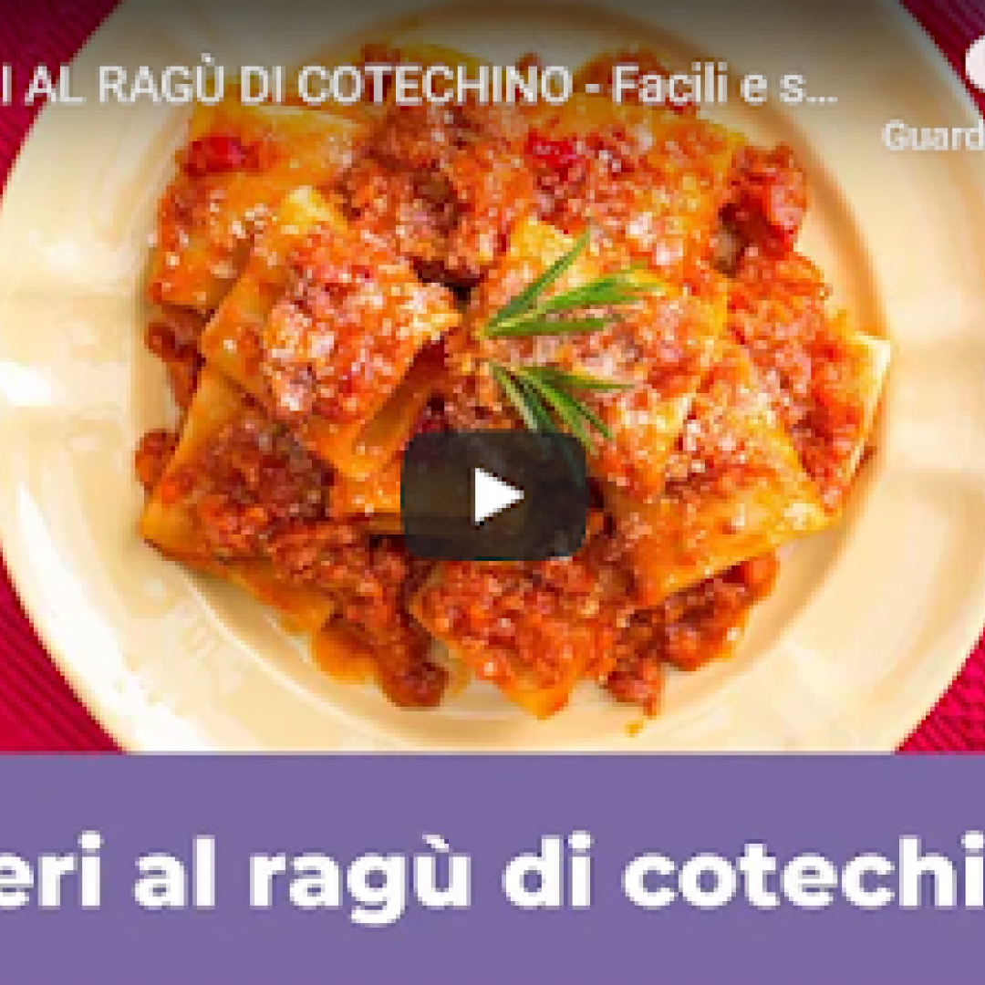 ricetta video cucina casa italia