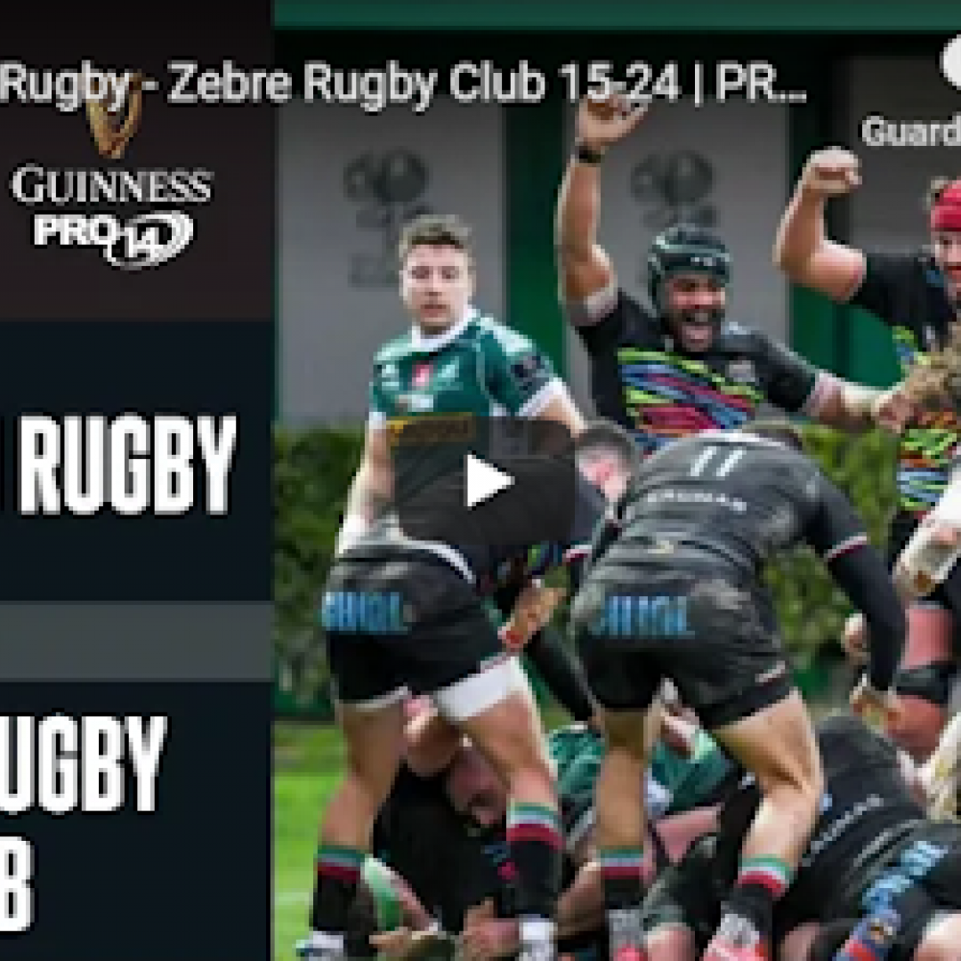 Benetton Rugby-Zebre Rugby Club 15-24 | PRO14 | Highlights - VIDEO