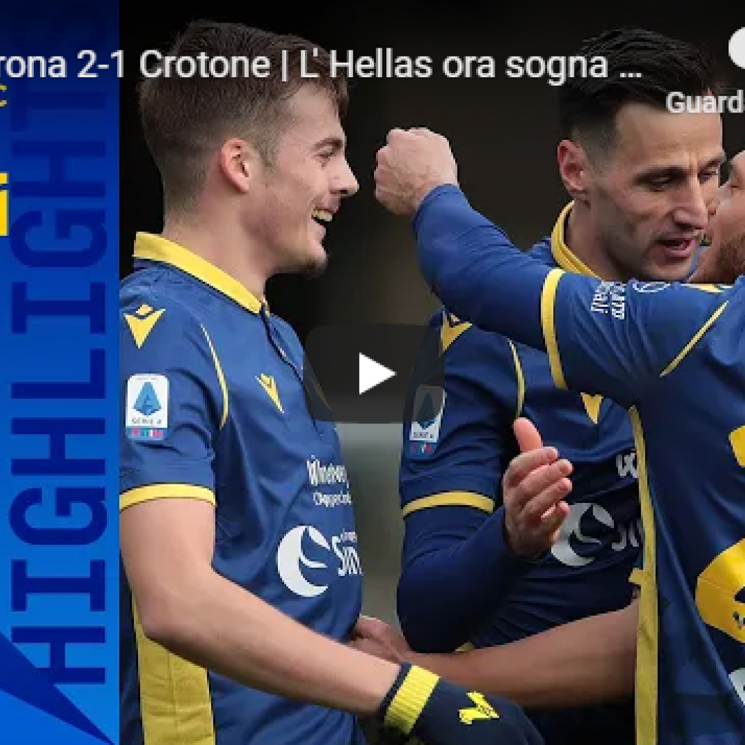 VERONA-CROTONE 2-1 | GOL E HIGHLIGHTS | GIORNATA 17 | SERIE A TIM 2020/21 – VIDEO