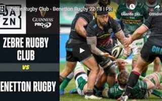 Rugby: parma video zebre club rugby highlights
