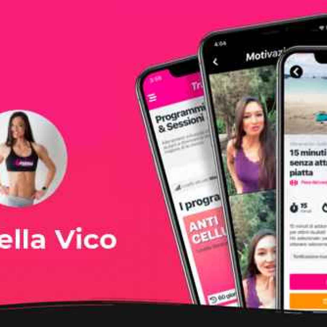 Gabriella Vico – l’app di fitness studiata appositamente per le donne!