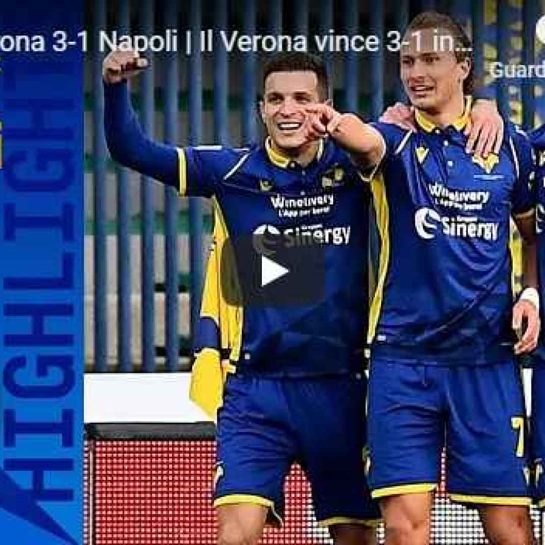 [VIDEO] VERONA-NAPOLI 3-1| GOL E HIGHLIGHTS | GIORNATA 19 | SERIE A TIM 2020/21