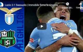 Serie A: roma lazio sassuolo video calcio gol