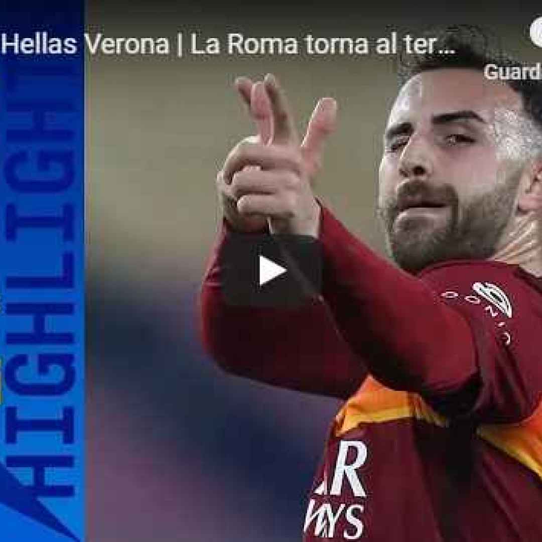 roma verona video calcio sport