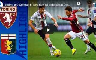Serie A: torino genoa video calcio sport