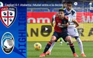 Serie A: cagliari atalanta video sport calcio