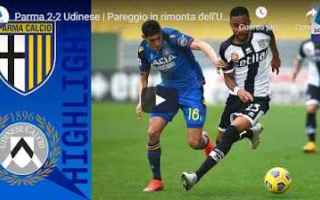 Serie A: parma udinese video calcio sport