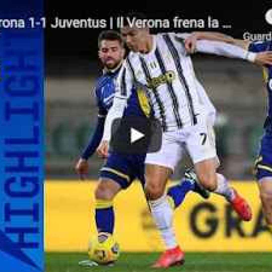 [VIDEO] Verona-Juventus 1-1 | Gol e Highlights | 24ª Giornata | Serie A TIM 2020/21