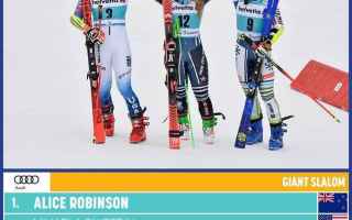 Sport Invernali: SCI ALINO: FINALI LENZERHEIDE ROBINSON E FELLER BATTONO SHIFFRIN E NOEL, BRIGNONE-VINATZER 4°