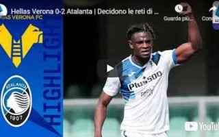 Serie A: verona atalanta video calcio sport