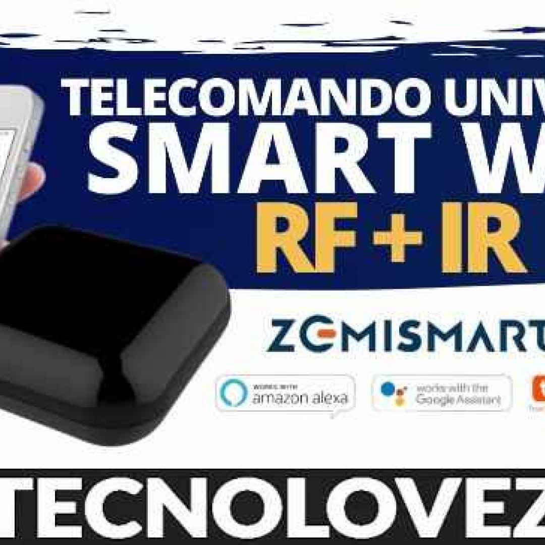 telecomando universale smart wi-fi ir+rf