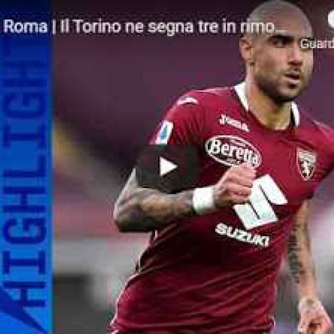 torino roma video sport calcio