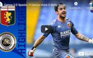 Serie A: genoa genoa spezia video calcio sport