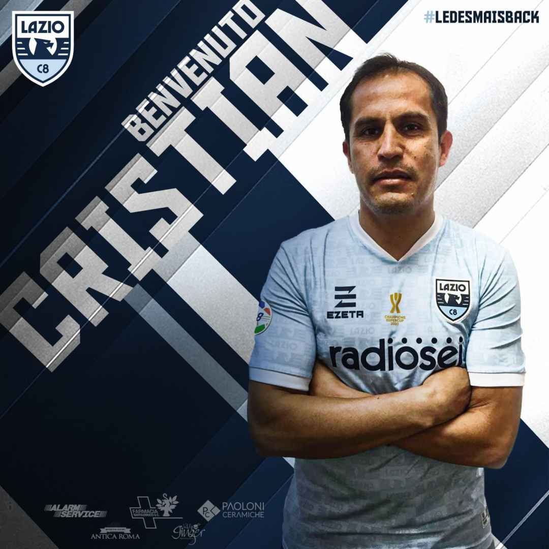 Cristian Ledesma è un nuovo giocatore della S.S.Lazio calcio a 8