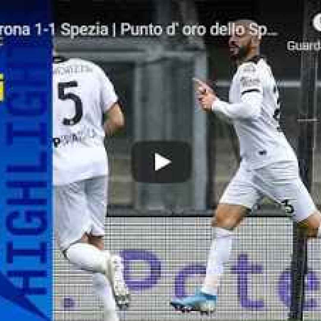 [VIDEO] Verona-Spezia 1-1 | Gol e Highlights | 34ª Giornata | Serie A TIM 2020/21