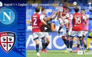 Serie A: napoli cagliari video calcio sport