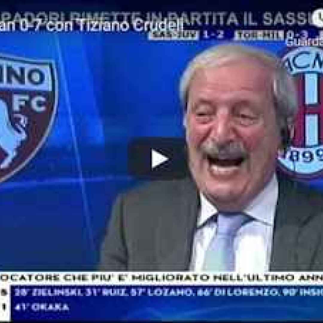 [VIDEO] Torino Milan 0-7 con Tiziano Crudeli