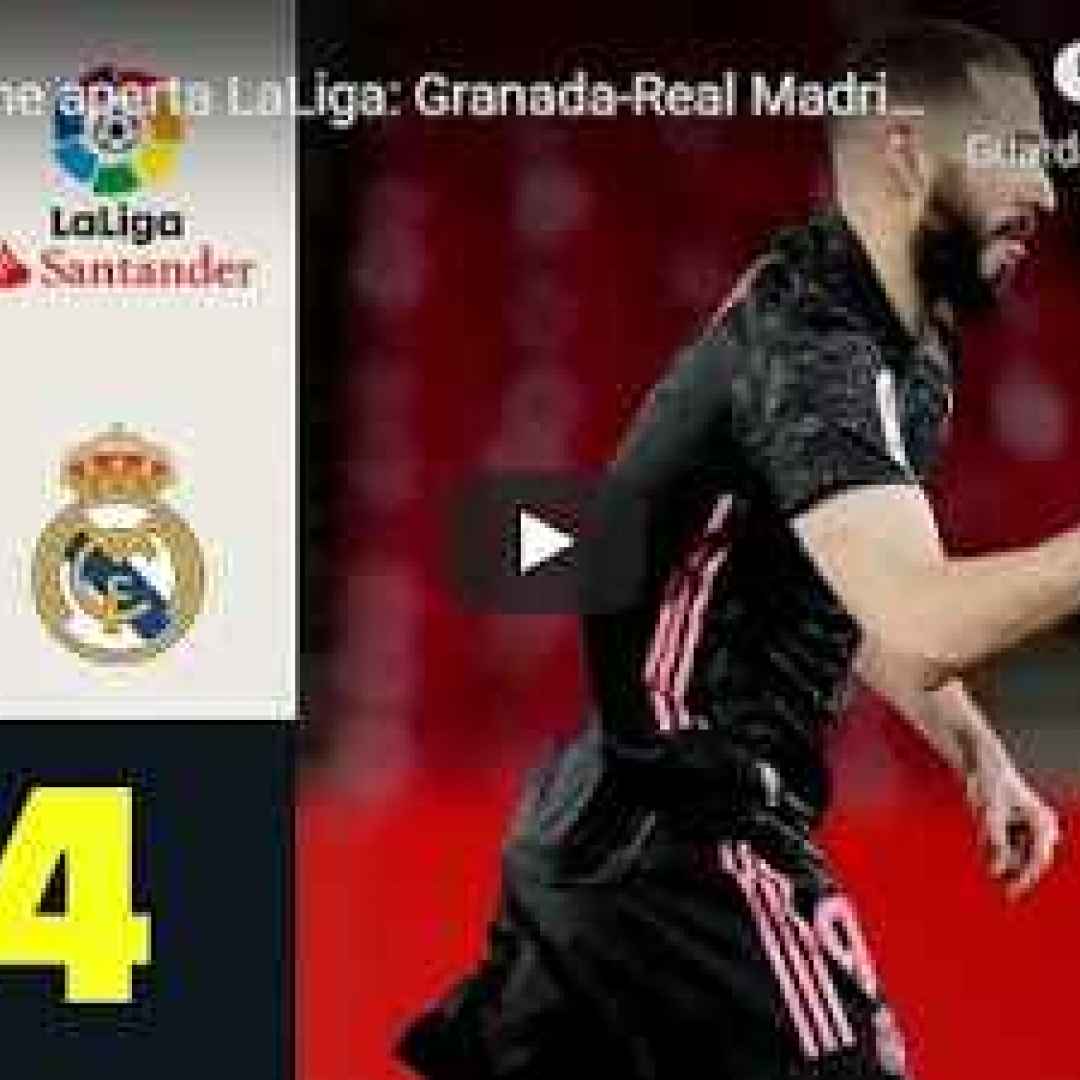 [VIDEO] Il Real tiene aperta LaLiga: Granada-Real Madrid 1-4 | LaLiga