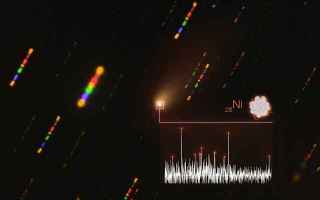 Astronomia: comete  ferro  nickel  sublimazione