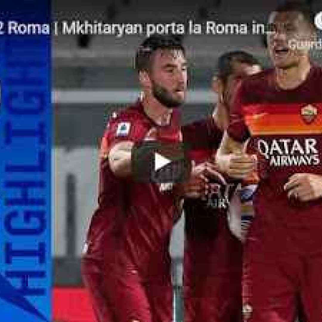la spezia spezia roma video calcio