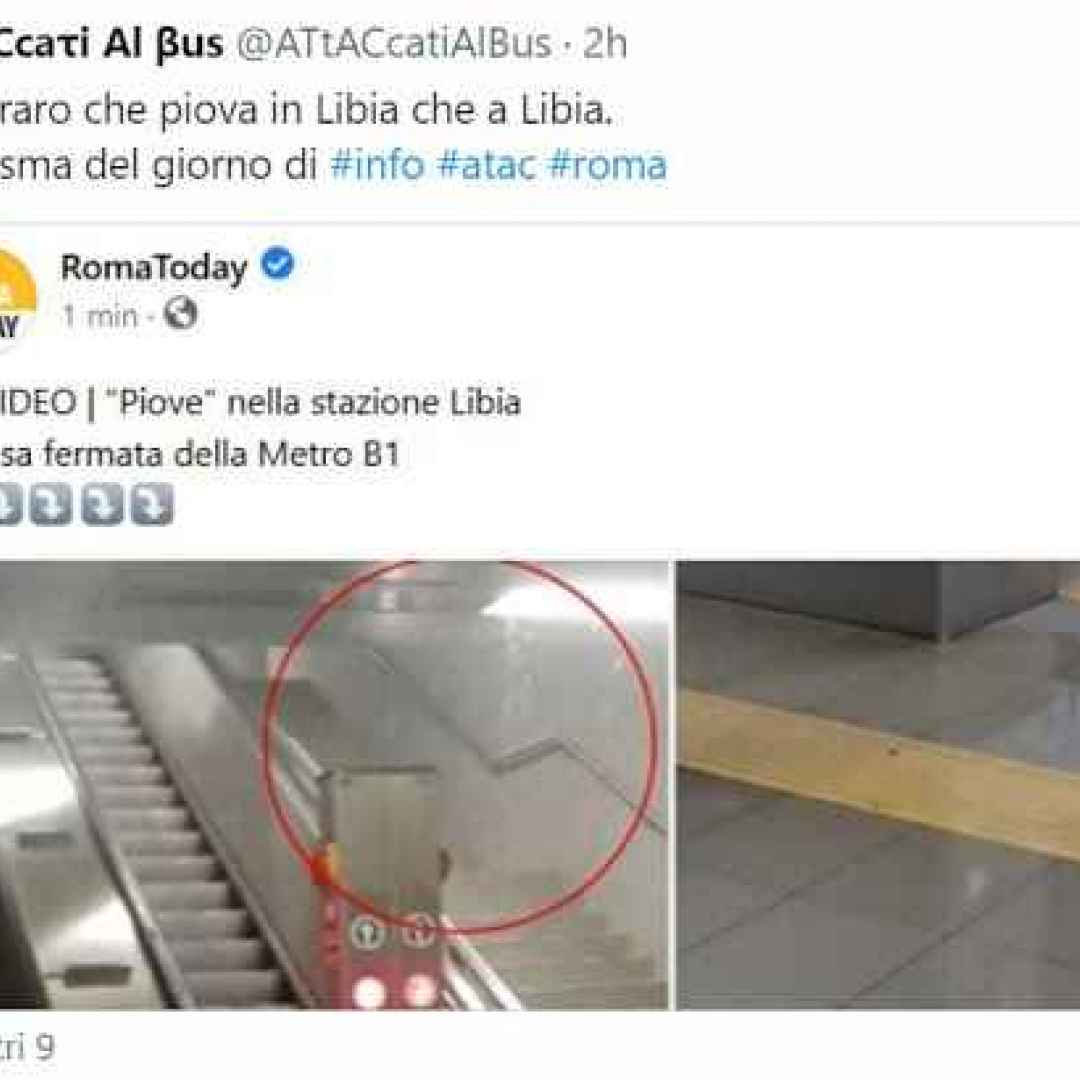 Roma: disagi sulla metro B1, chiusa la stazione Libia