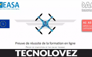 Tecnologie: patentino drone  attestato a1/a3 gratis