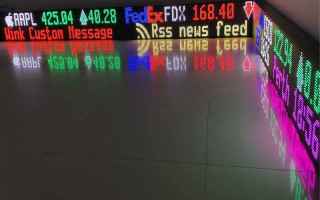 Borsa e Finanza: led ticker  led display