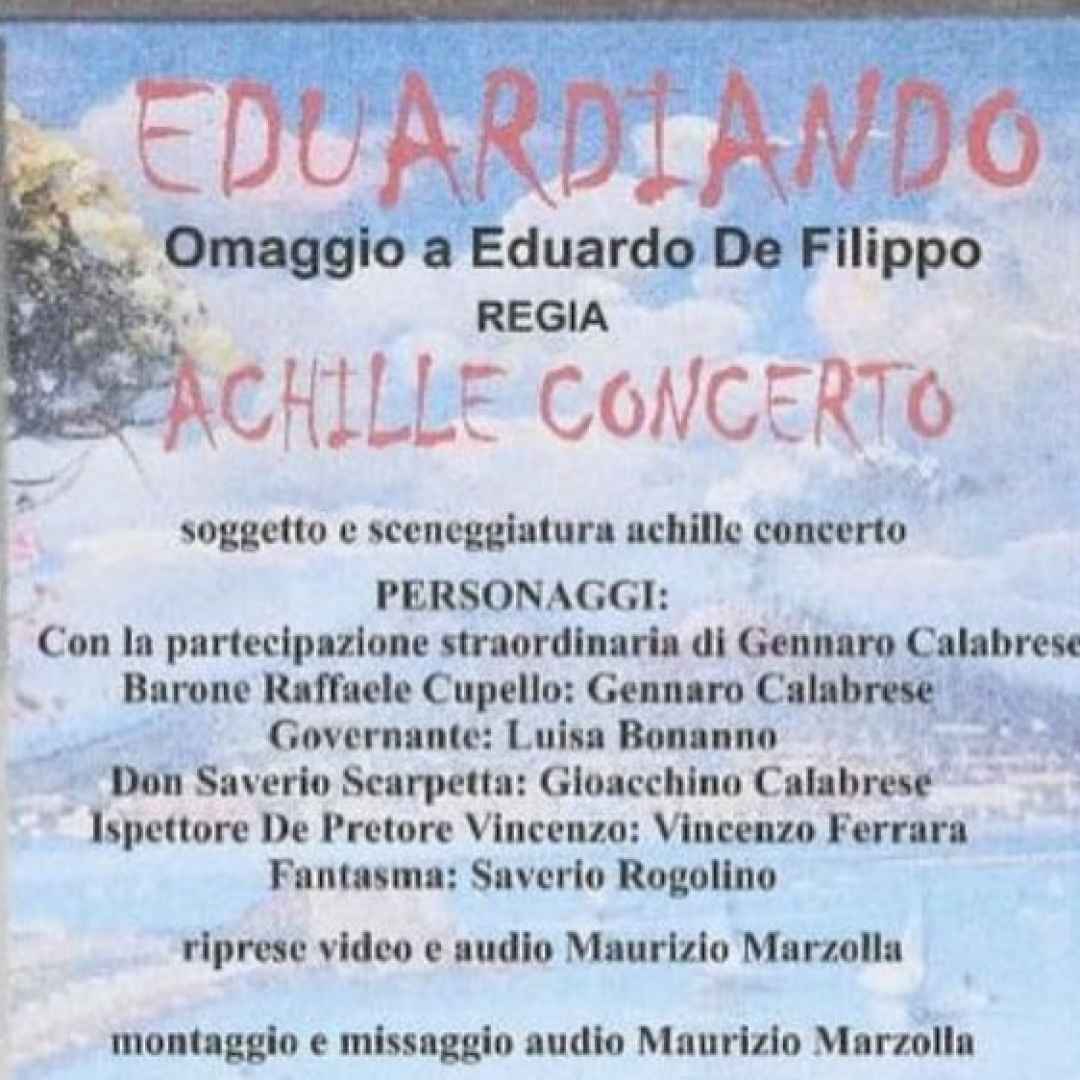 "Eduardiando" di Achille Concerto vince la sezione "Cortometraggi" del "Milazzo International Film Festival"